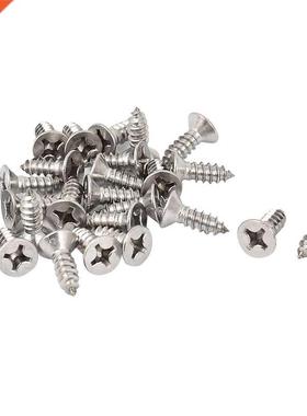 M5.5 x 16mm Phillips Flat Head Self Tapping Screw 25 Pcs