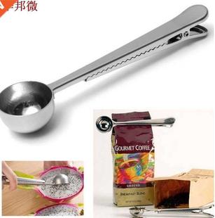 Clip Steel Coffee Tea with Multifunction Measuring Stainless