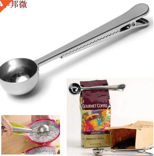 Multifunction Stainless Steel Clip Coffee Tea Measuring with