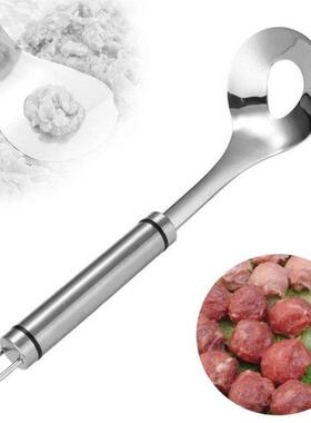 Spoon Meat Baller With Elliptical Stainless Steel Non-Stick