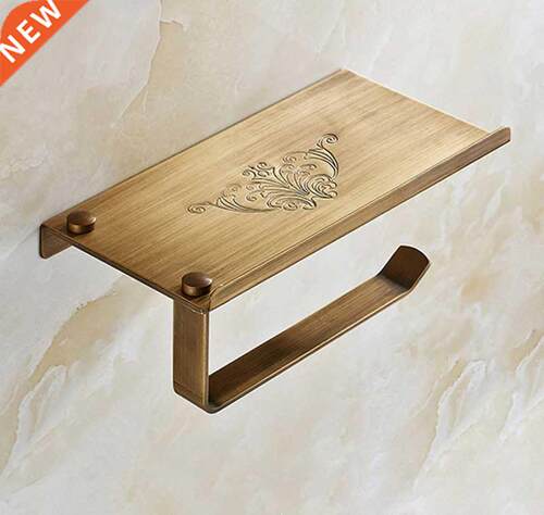 Bronze Carving Durable Bath Decor Vintage Antique Shelves Ba