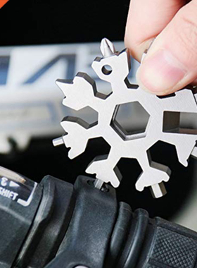 Portable EDC Multifunctional Torque Wrench Alloy Steel Hexag