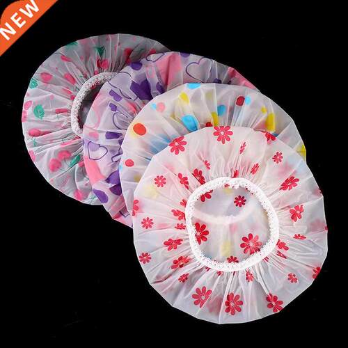 Waterproof Bath Hat Thickened Waterproof And Oil Fume Cap Wo