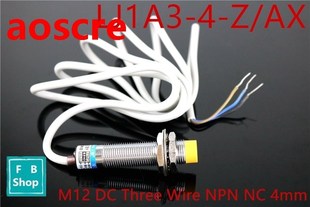 distance LJ12A3 NPN Three 4mm 1Pcs Wire M12