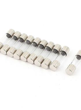 10Pcs 250V 0.2A 200mA Fast Blow Glass Fuses Tubes 5mm x 20mm