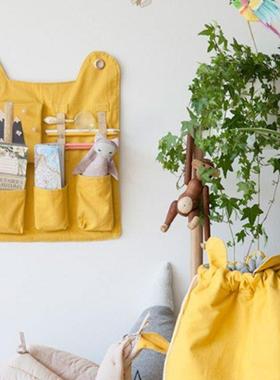 Nieuwe Hot Junejour 4 Zakken Muur Opknoping Opbergzakken Kat