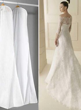 Wedding Dress Dust Cover Clothes Storage Bag Thick Non wove