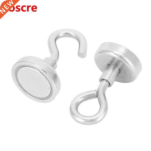 N5/ 2PCs Magnetic Hooks Heavy Duty Wall Hooks Hanging Hang