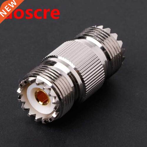 UHF PL-259 SO-239 Female To UHF Female Jack RF Straight Conn