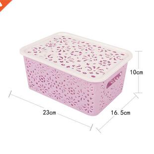 PP Hollow Underwear Bra Storage Box Drawer Closet Organizers