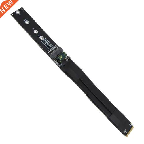 32Gbps 15cm M.2 Riser Cable M.2 NVMe SSD Extension Cable Sup