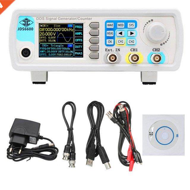 JDS6600 60MHz Digital Control DDS Dual-channel Arbitrary Wav