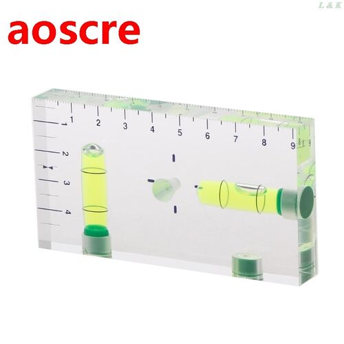 High Precision Transparent Two Direction Magnetic Level Bubb