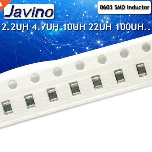50PCS 0603 SMD stack inductor 47nh 100nh 1uh 2.2uh 4.7uh 10u