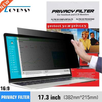 17.3 inch Privacy Screen Filter Anti peeping Protector film