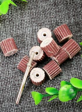 10Pcs Dremel Accessories 240-Grit Sanding Flap Disc Grindin