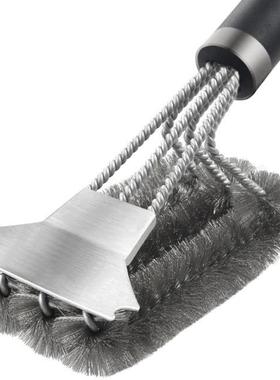 Grill Brush And Scraper BBQ Cleaning Brush Stainless Steel B