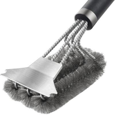 Grill Brush And Scraper BBQ Cleaning Brush Stainless Steel B