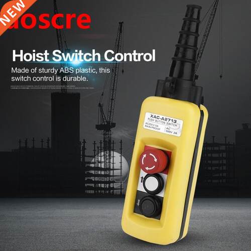 ABS Plastic Crane Chain Hoist Push Button Switch Lifting Pen