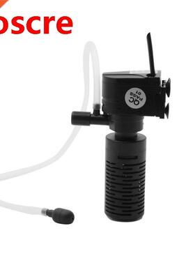 3W 3 in 1 Silent Aquarium Filter Mini Fish Tank Filter Aquar