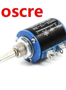WXD3-12 10K Ohm 2W Rotary Wirewound Multiturn Taper Pot Pote
