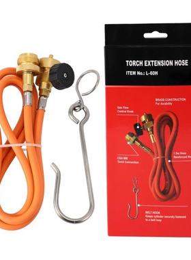 Weldng Torch Hose CGA600 1.5M (5Ft) Hose and Belt Hook for
