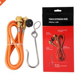 Weldng Torch Hose CGA600 1.5M (5Ft) Hose and Belt Hook for