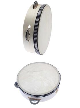 Montessori Baby Musical Toy Drum Beat Instrut Wood Hand Drum