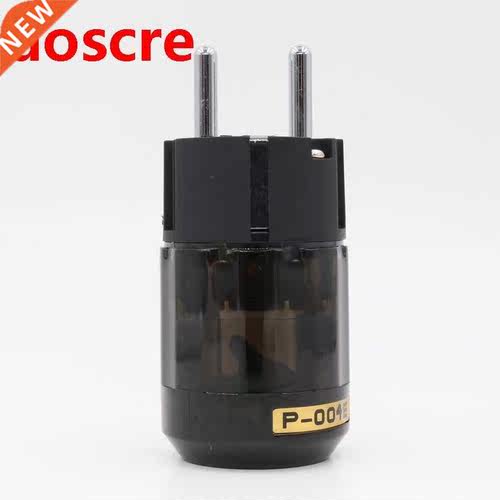 2PCS P-004E High Quality Rhodium Plated P004E Schuko Power P
