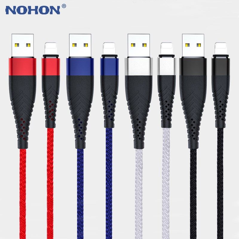 20cm 1M 2M 3M Long USB Cable For iPhone Xs Max XR X 10 8 7