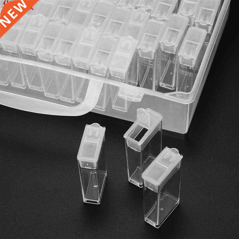 64 grilles diamant peinture foret conteneur de stockage, per