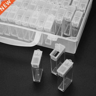 64 grilles diamant peinture foret conteneur de stockage, per