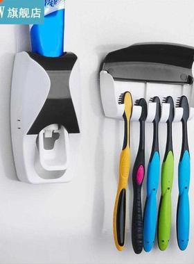 Wall Mounted Automatic Toothpaste Dispenser Squeezer Toothbr