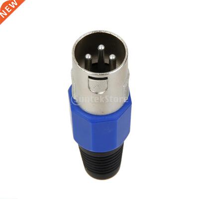 XLR 3 Pin Female MIC Jack Plug Audio Microphone Cable Connec