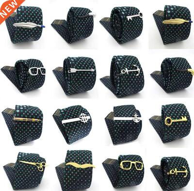 Free Shipping Men's Tie Clips 29 Designs Option Novel Su