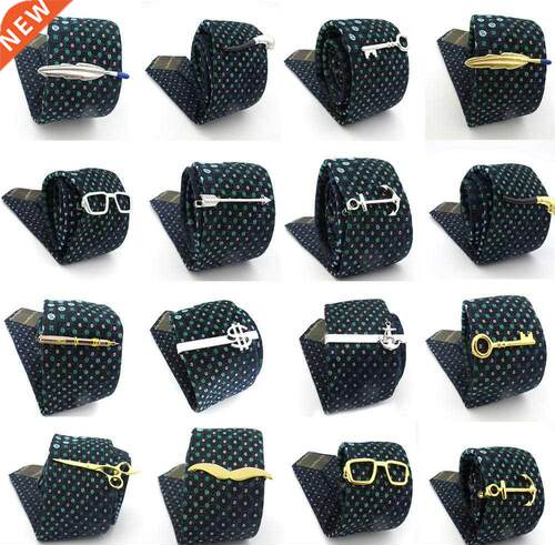 Free Shipping Men's Tie Clips 29 Designs Option Novel Su