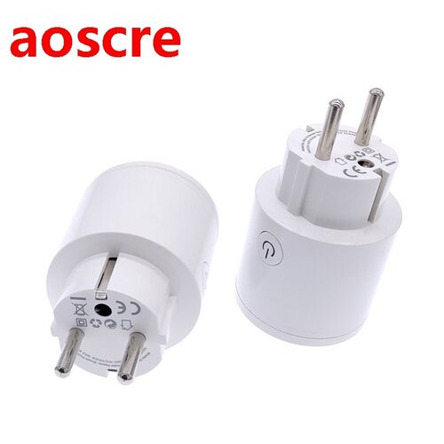 1PCS Wifi smart European standard socket 16A EU Standard Soc
