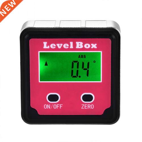 Protractor Inclinometer Level Bevel Box Angle Finder 4*90 De