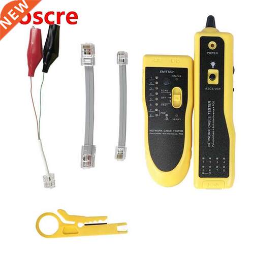 RJ11 RJ45 Network Cable Tester Telephone Wire Tracker POE Li
