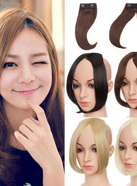 S-noilite Synthetic Fashion Long Clip In On Front Hair Bang