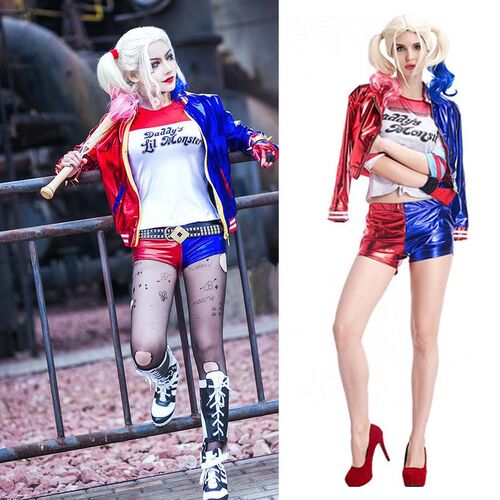 Christmas New Year Purim Women Girls Carnival Party Harleen
