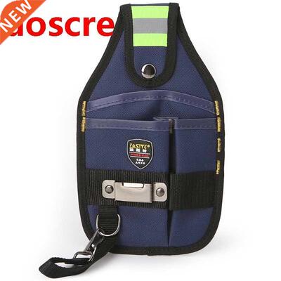 3-Pocket Professional Electrician Tool Bag Tape Buckle Work