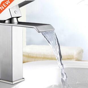Bathroom Hotel Shopping Mall Waterfall Faucet Vanity Vessel