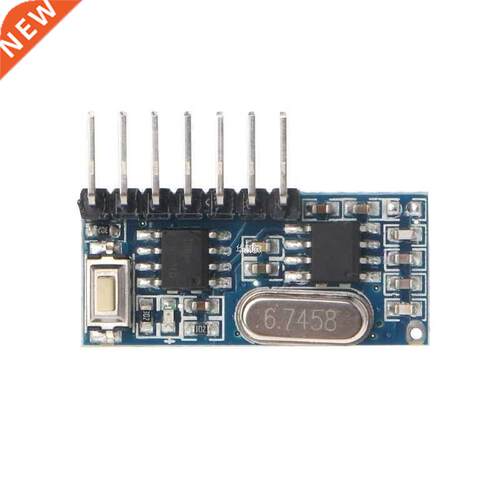 433mhz RF Receiver Learning Code Decoder Module Wireless 4 C