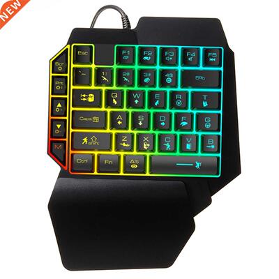 MAYITR K15 Large Pallet Gaming Keyboard One-handed Keyboard