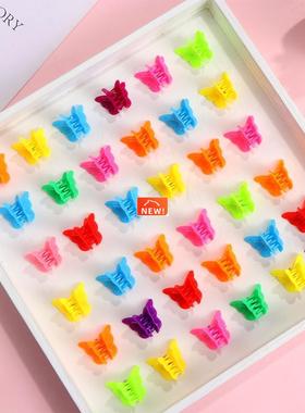 20 Pcs Colorful Mini Butterfly Hair Clips Claw Barrettes Mix