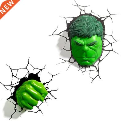 Avengers Series 3D LED Wall Lamp Living Room Creative Night
