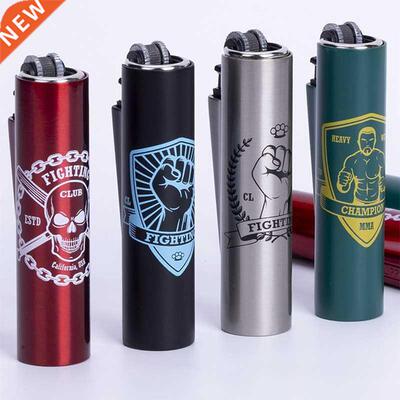 CLIPPER Lighter Portable Butane Lighter Metal Nylon Material