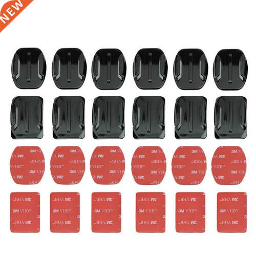 Adhesive Mounts For GoPro 7 6 5 4  Curved Flat Mounts M St