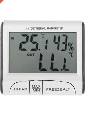 Weather Station Temperature Humidity Meter Sensor LCD Thermo